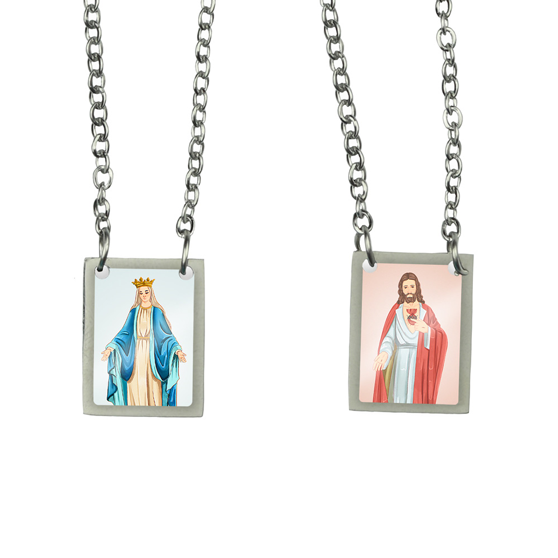 Escapulario de acero de Nuestra Señora de las Gracias 1