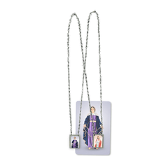 Our Lady of Tears Stainless Steel Scapular