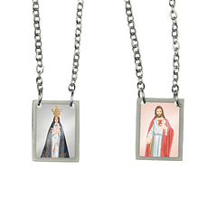 Scapulaire en acier de Notre-Dame de Lapa