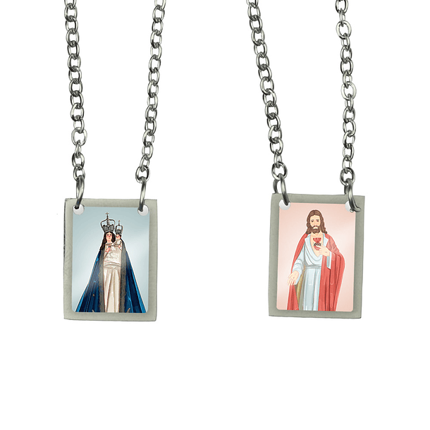 Our Lady of the Conception Stainless Steel Scapular 1
