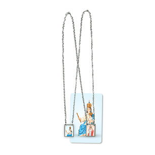 Our Lady of Mount Zion Stainless Steel Scapular