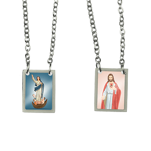 Our Lady of Navigators Stainless Steel Scapular