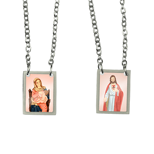 Our Lady of Nazareth Stainless Steel Scapular