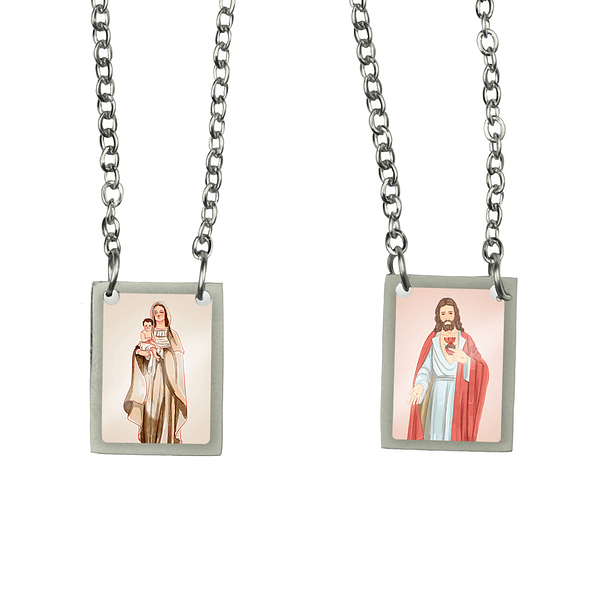 Escapulario de acero de Nuestra Señora de las Nieves 1