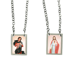 Our Lady Undoer of Knots Stainless Steel Scapular