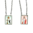 Our Lady of the O Stainless Steel Scapular 1