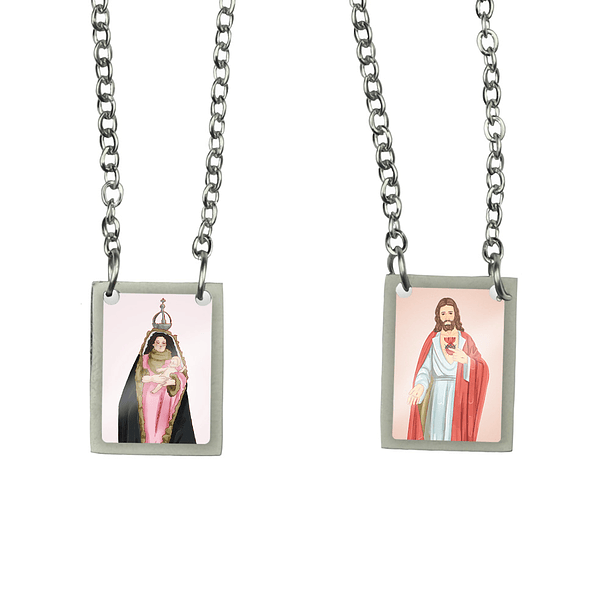 Escapulário de aço de Nossa Senhora da Peneda 1