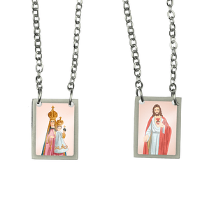 Escapulario de acero de Nuestra Señora de la Peña