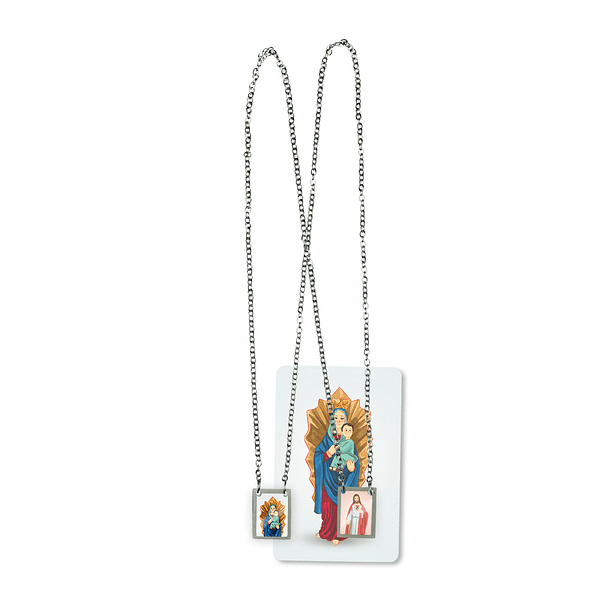 Our Lady of Perpetual Help Stainless Steel Scapular 2