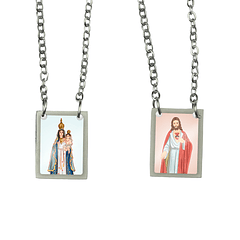 Scapulaire en acier de Notre-Dame du Secours