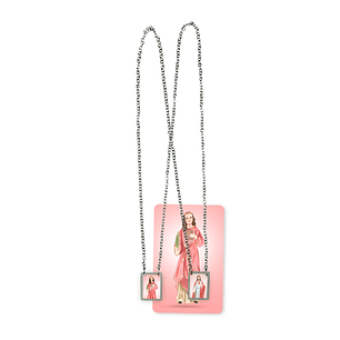 Saint Susanna Stainless Steel Scapular