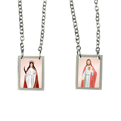 Scapulaire en acier de Sainte Thècle