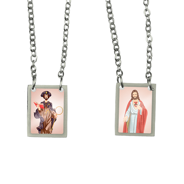 Saint James Stainless Steel Scapular 1