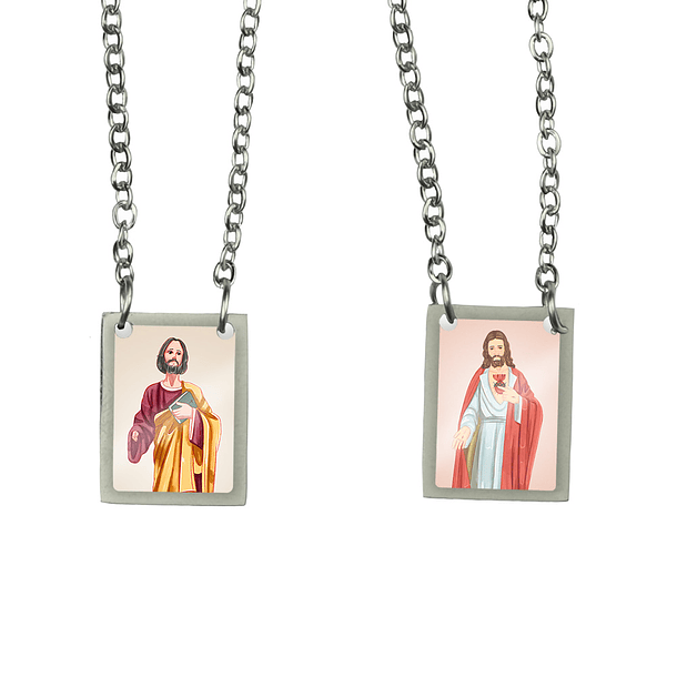 Escapulário de aço de São Tomé 1