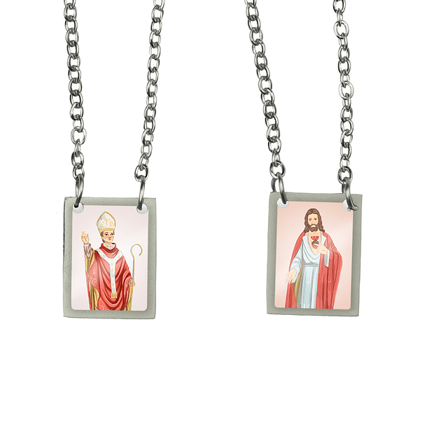 Scapulaire en acier de Saint Torcato 1