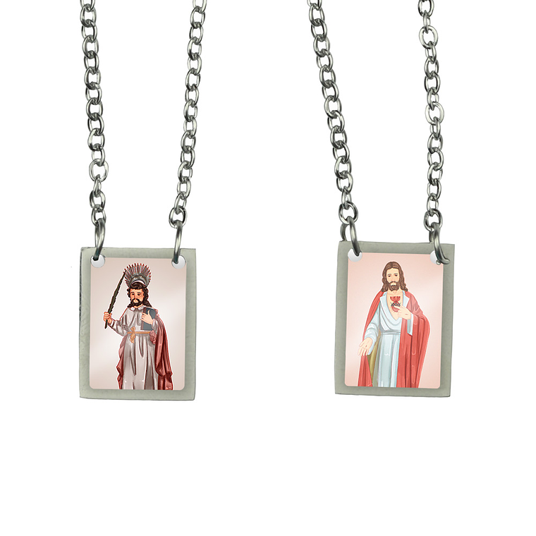 Scapulaire en acier de Saint Vérissime 1