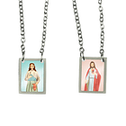 Saint Zita Stainless Steel Scapular 1