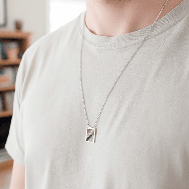 Saint Rita Stainless Steel Scapular 3