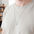 Our Lady of the Angels Stainless Steel Scapular 3