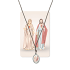 Sacred Heart of Mary and Jesus Necklace 1