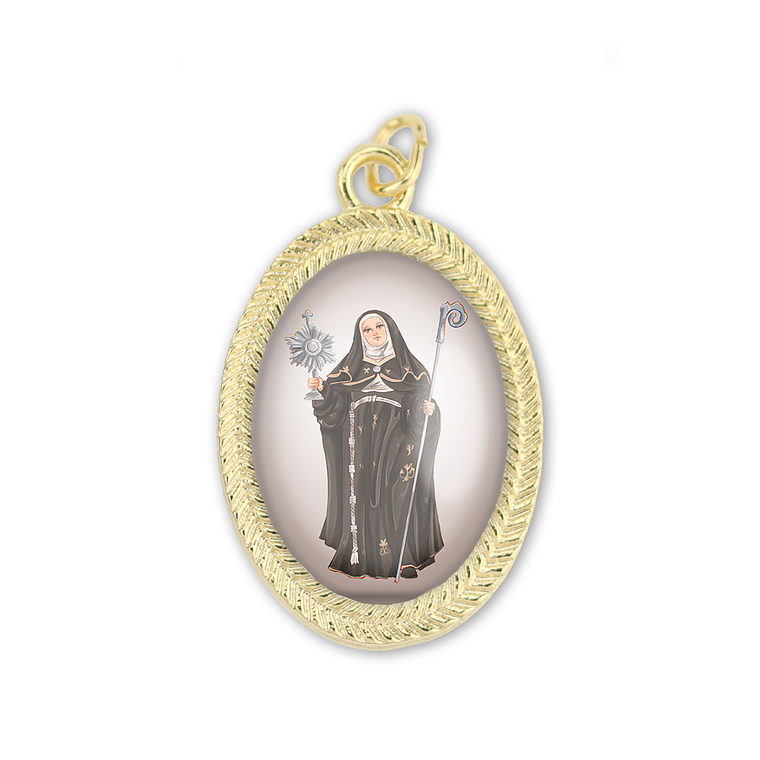 Médaille Sainte Claire d'Assise 1