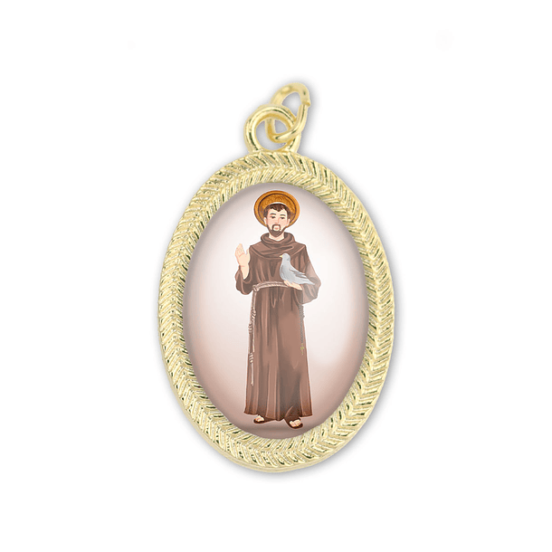 Saint Francis Assisi Medal 1