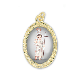 Baby Jesus medal