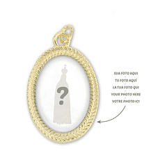 Medaglia d'oro personalizzabile