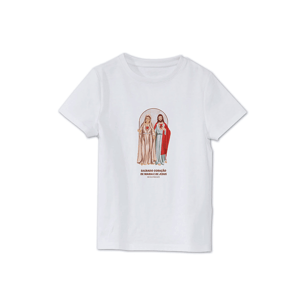 Sacred Heart of Mary and Jesus T-shirt 1