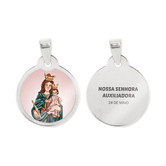 Catenina e medaglia di Nostra Signora Ausiliatrice