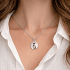 Saint Ivo chain and medal in stainless steel 4