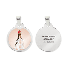 Fio e medalha de Santa Maria Adelaide