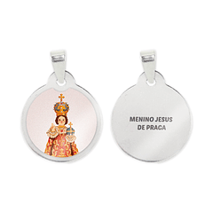 Fio e medalha do Menino Jesus de Praga