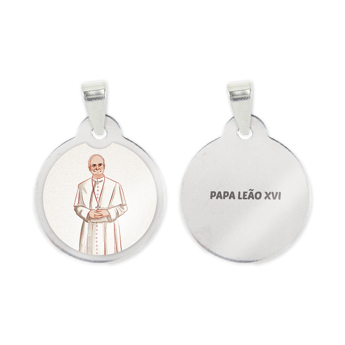 Fio e medalha do Papa Leão XIV 2