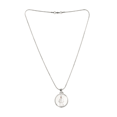 Pope Leo XIV necklace and medal in stainless steel