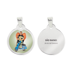 Fio e medalha de São Rafael