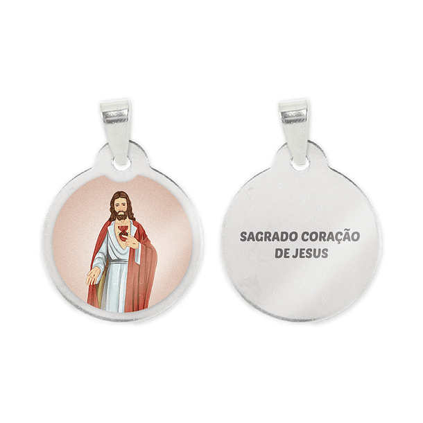 Fio e medalha do Sagrado Coração de Jesus 2
