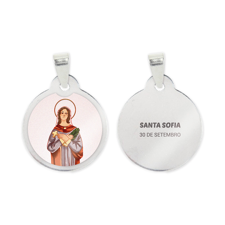 Fio e medalha de Santa Sofia 2