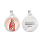 Our Lady of the Aflicted necklace and medal in steel - thumbnail 2