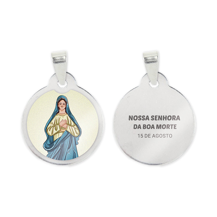Fio e medalha de Nossa Senhora da Boa Morte 2
