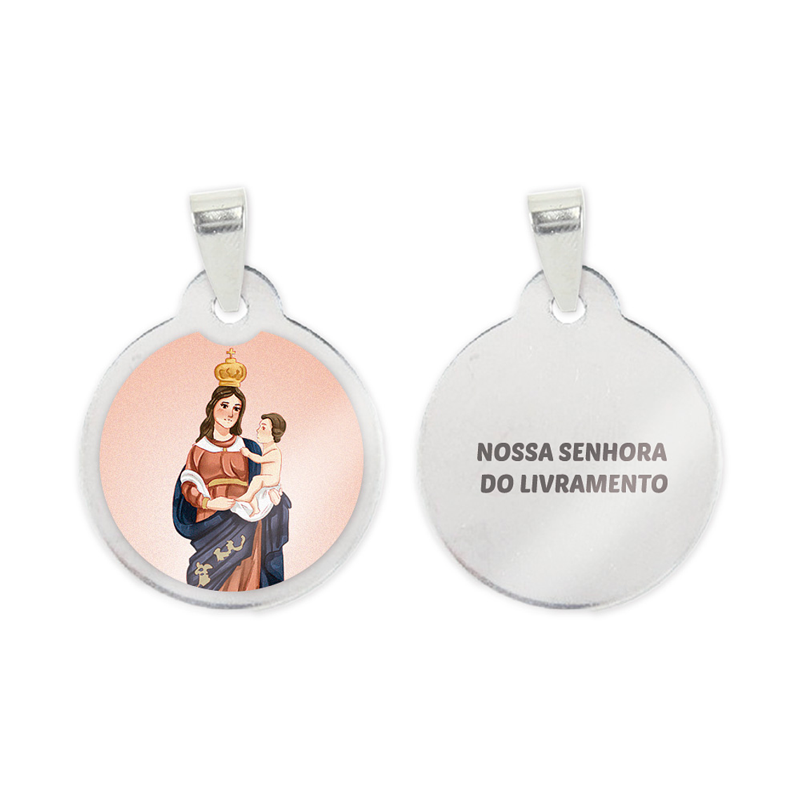 Fio e medalha de Nossa Senhora do Livramento 2