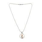 Our Lady Mother of God chain and medal in stainless steel 1