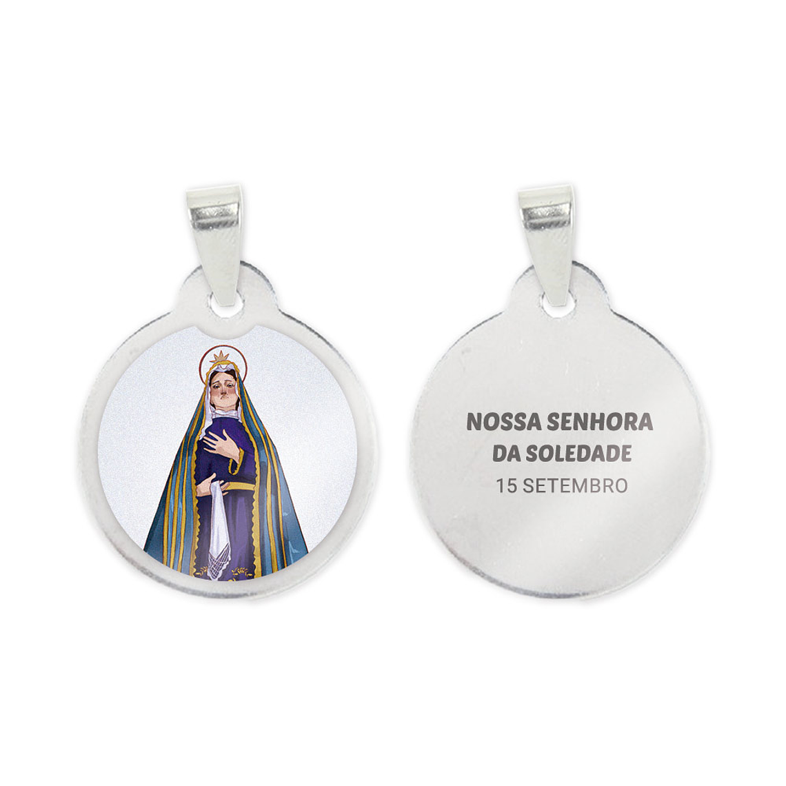 Collar y medalla de Nuestra Señora de la Soledad 2