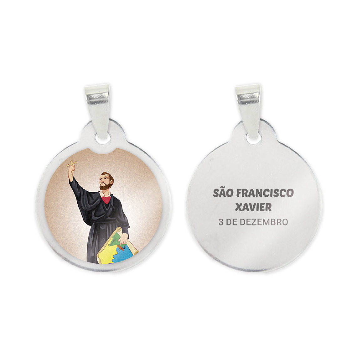 Fio e medalha de São Francisco Xavier 2