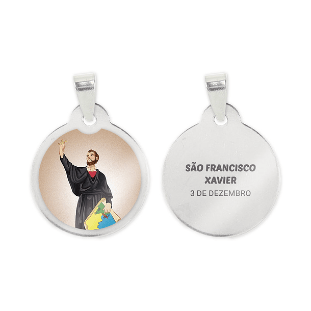 Fio e medalha de São Francisco Xavier 2
