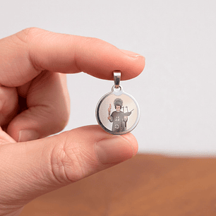 Médaille en acier de Saint Vincent