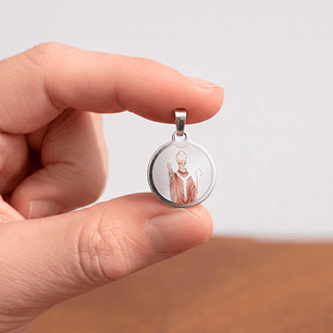 Saint Torcato Steel Medal