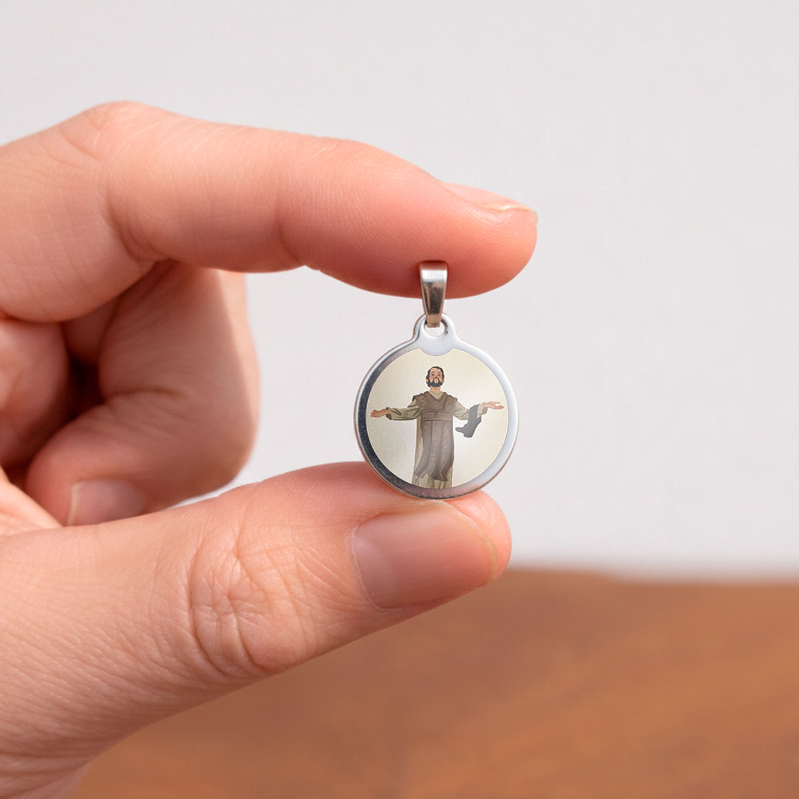 Medalha de aço de São Valentim 2