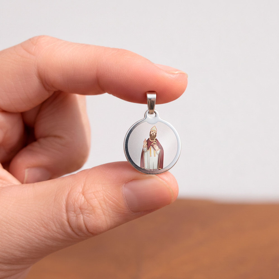 Medalha de aço de São Valentim 2