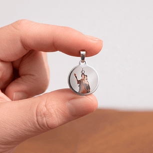 Our Lady of the Torch Steel Medal